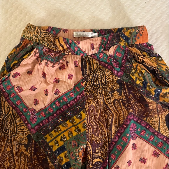 Zara Palazzo Print Pants - Picture 3 of 8